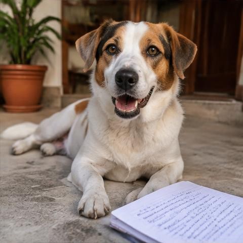 Neha's photobook of Buddy, Indie