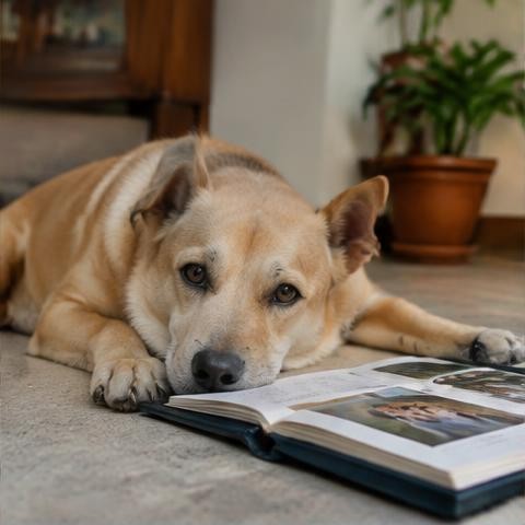 Meera's photobook of Laddoo, Indie