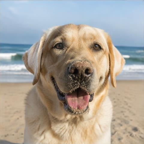 Priya's photobook of Oscar, Labrador