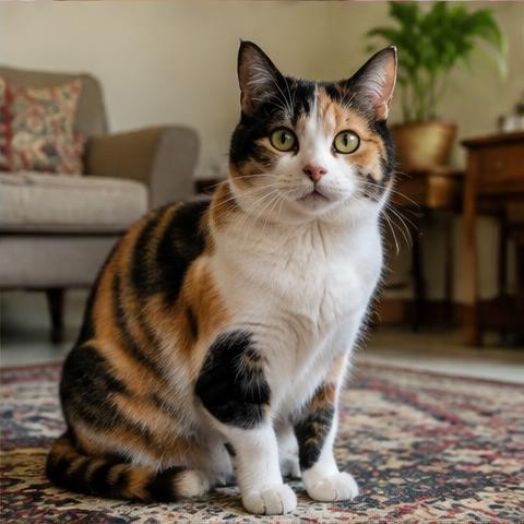 Siddharth's photobook of Luna, Calico